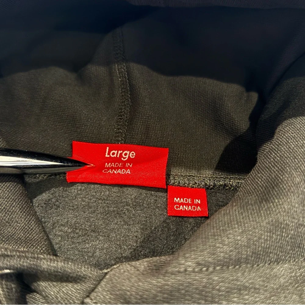 Supreme Bandana Box Logo Hoodie Hooded Sweatshirt Black FW19 Size Large - Picture 4 of 8